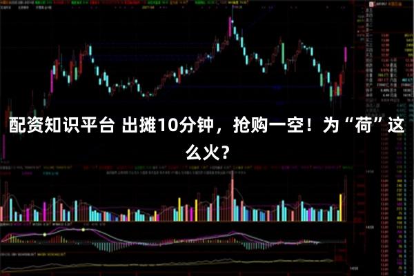 配资知识平台 出摊10分钟，抢购一空！为“荷”这么火？
